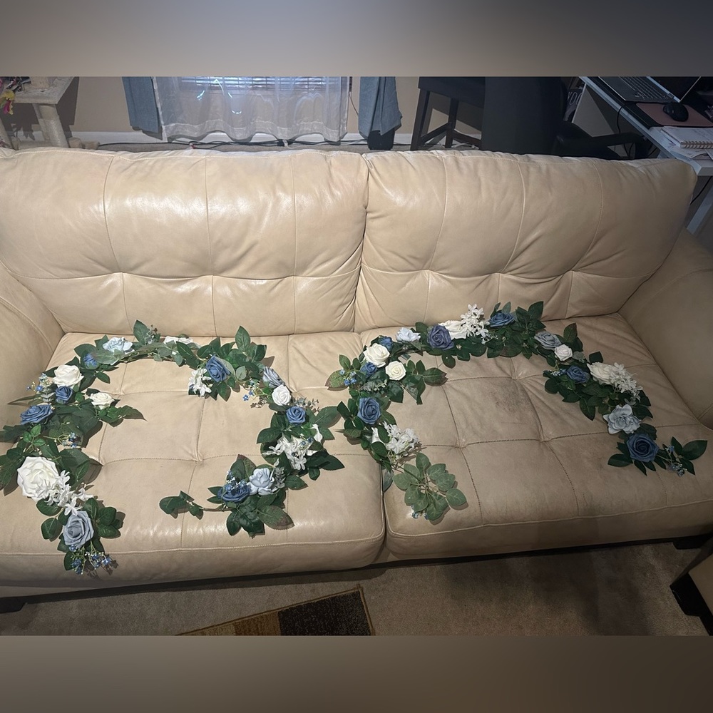 COPY - Two table runners (artificial florals)